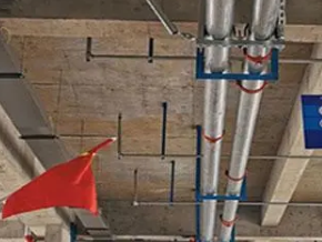 省直辖县管廊支架的安装方法